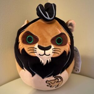 NWT 7” Disney The Lion King Scar SQUISHMALLOWS